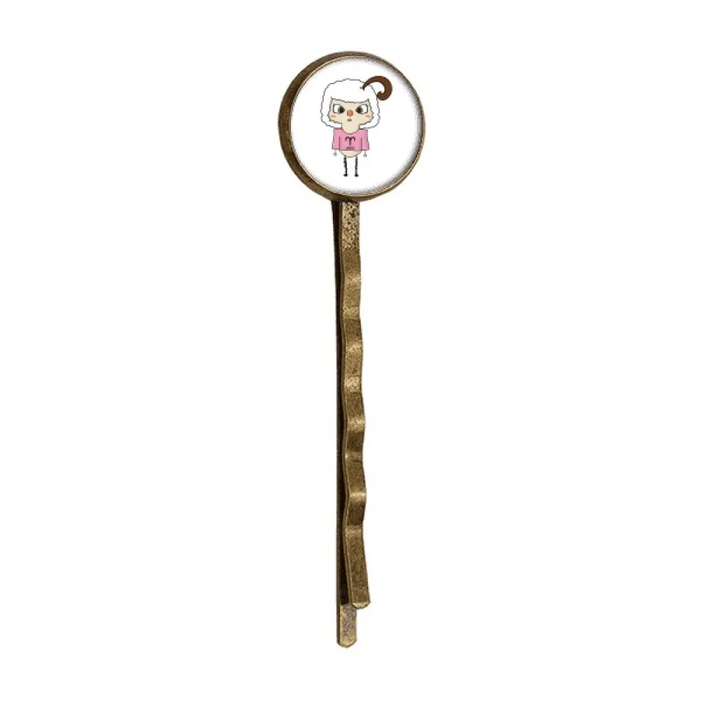 

Constellation Luck Tendency Aries Meteor UU Retro Metal Hair Bobby Pin Headwear