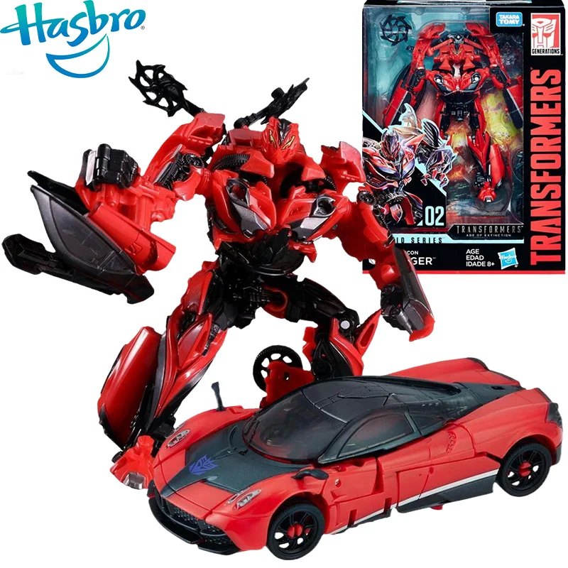 

Робот-фигурка Hasbro Трансформеры STUDIO SERIES 02 SS02 DELUXE CLASS, аниме экшн-модель, игрушки, подарок для мальчика