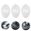 Transparent Egg Box Easter Scene Hanging Ornament Shaped Pendant Plastic Craft Decor Themed Festival Prop Christmas Decorations 4