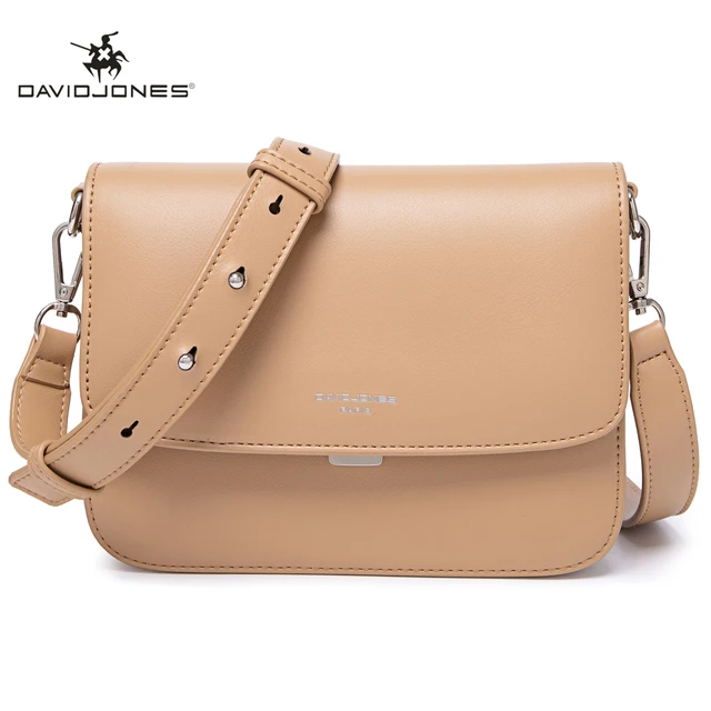 David Jones Paris sling bag for women leather crossbody bag messenger bags  ladies shoulder bag woman handbag 2022