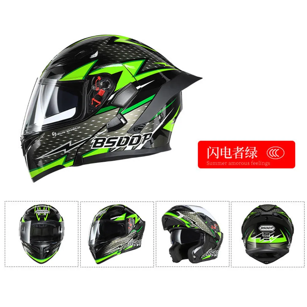 Casco de motocicleta ATV, para Motocross, para Kawasaki Z800 Z900 Z1000 Ninja 250 400 650 1000 ER-6N - AliExpress