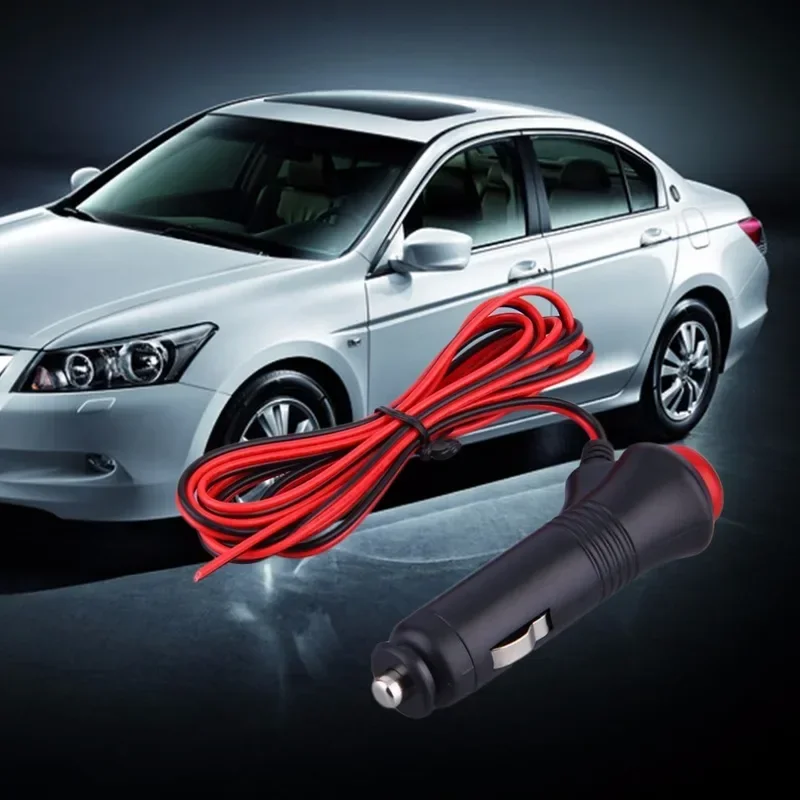 Car power adapter 12v 24V car cigarette lighter socket splitter plug connector on off switch Universal Charger