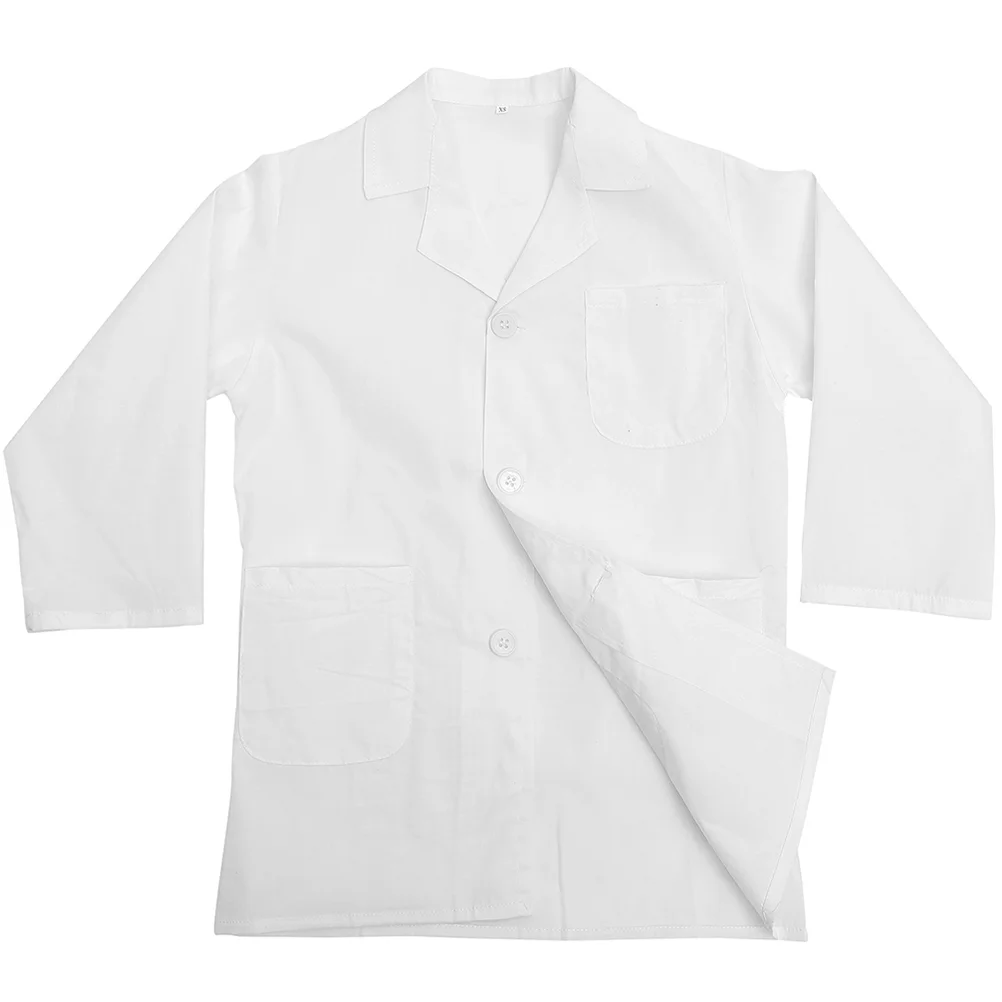 

Children's Lab Coat Kidcore Clothes Kids Costume Clothing Scientist Washable Fabric Decorative Cosplay Primary School Doctor