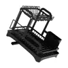 Multi-function kitchen storage rack, dish drain rack, household double-layer bowl, dish, chopsticks, chopping board storage rack 3