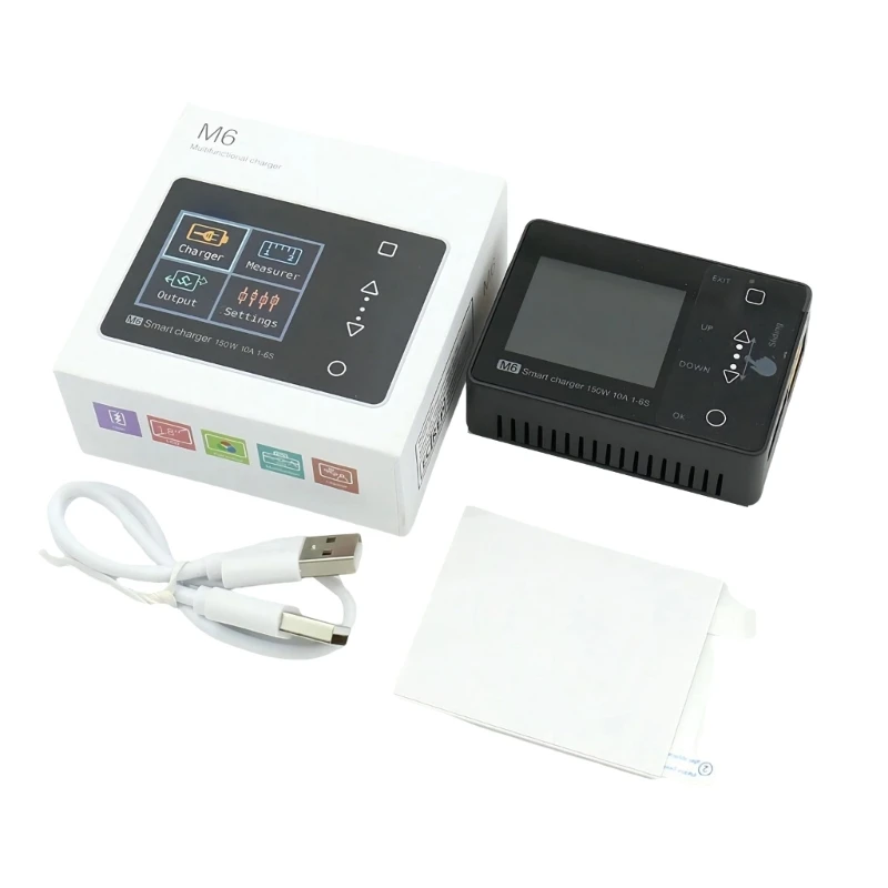 

Fast Charging M6 150W Discharge for 1-6S LiFe NiMh