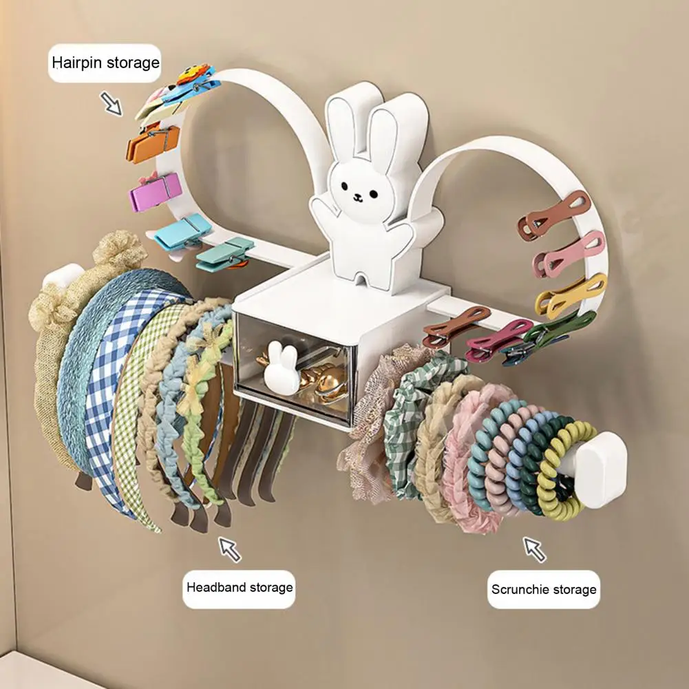 

Store hairbands, hair ties, hairpins, etc. to keep the bathroom tidy and organized Bathroom storage supplies