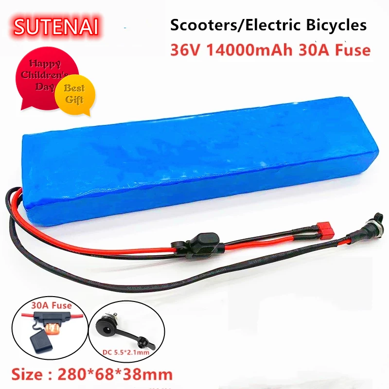 Ebike 36v 14ah Battery Ebike Battery Pack 18650 Liion Battery 500w
