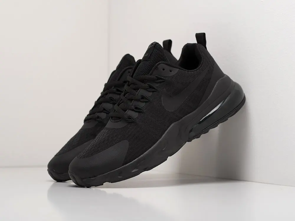 Кроссовки Nike Air Max 270 React Черный Демисезон Мужской | Обувь