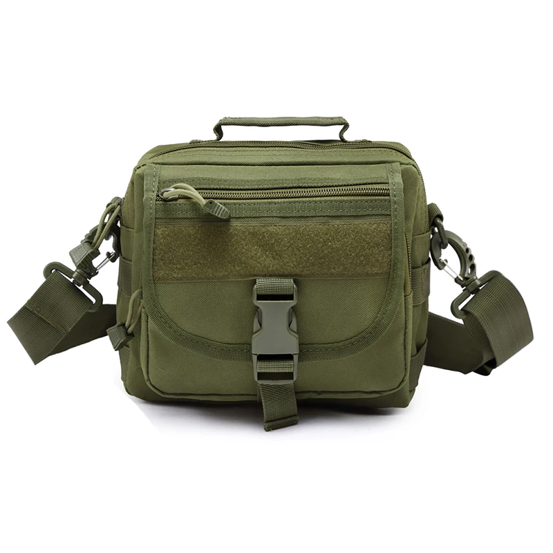 Molle Tactical Messenger Bag Camouflage Crossbody Bag Nylon Single Shoulder Chest Pack Militarie Hunting Bag