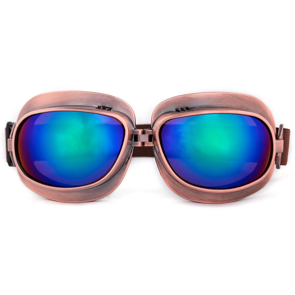 

Motorcycle Glasses Goggles Helmet Pilot Scooter Retro Moto Outdoor Dirt Bike Riding Sunglasses Motocross Goggles Off-Road