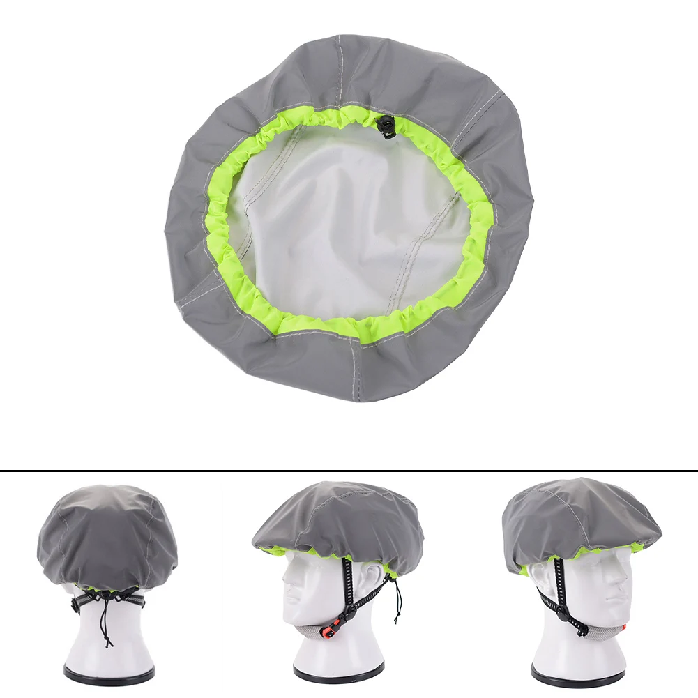 Bicycle Helmet Cover Helmet Rain Cover 1 Pcs Polyester Waterproof Reflective