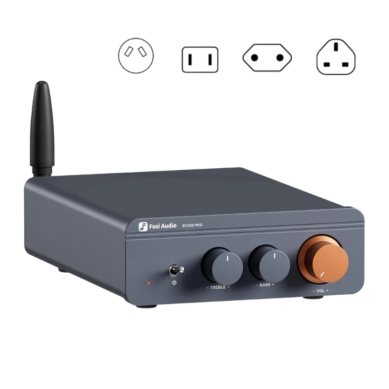 

L43D Audios Receiver BT20A 300Wx2 TPA3255 Bluetoothcompatible5.0 Home Audios Stereo 2Channel Amplifier
