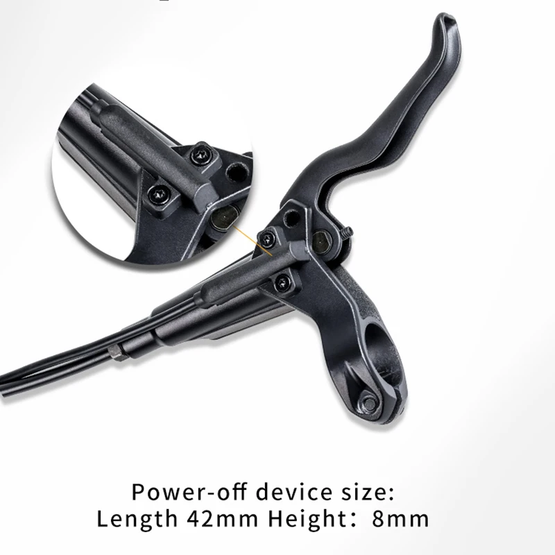 NUTT Scooter elettrico freno a disco idraulico induzione magnetica spegnimento disco olio freno pinza inversa - immagine 6