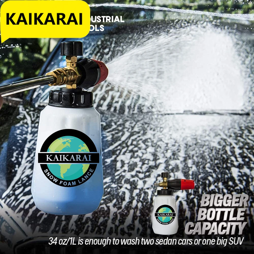 Ugello In Schiuma Schiuma Di Sapone Ad Alta Pressione Schiuma Cannone Schiuma Di Neve Lancia Auto Schiuma Lavaggio Per Tornado Karcher K Idropulitrice
