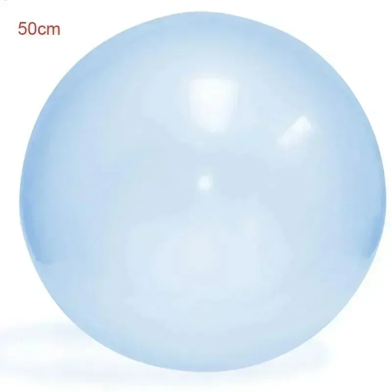 50CM Children's Outdoor Soft Inflatable Water-filled Bubble Ball Toys Party Games Toy Fun Reusable Water Balloons 2