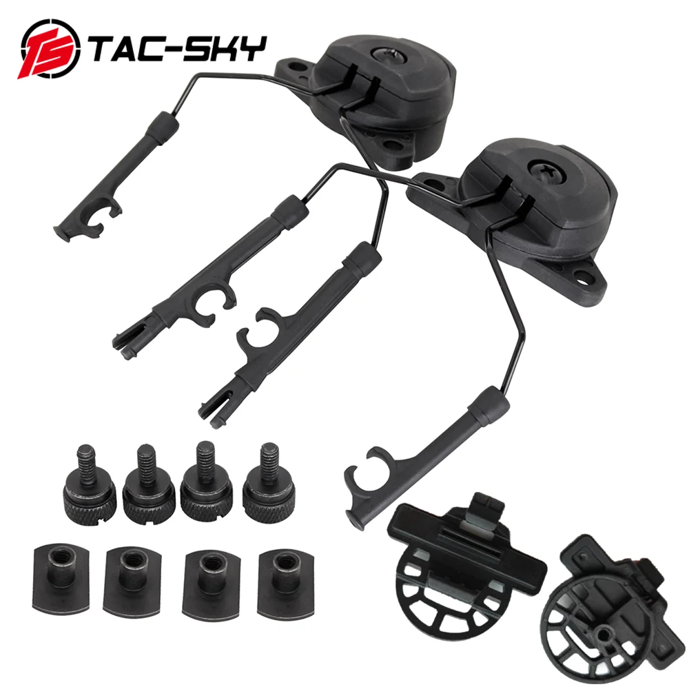 

TS TAC-SKY WENDY Rail Adapter compatible with Comtech I II III headset For Team Wendy Rail 2.0 3.0 Helmet