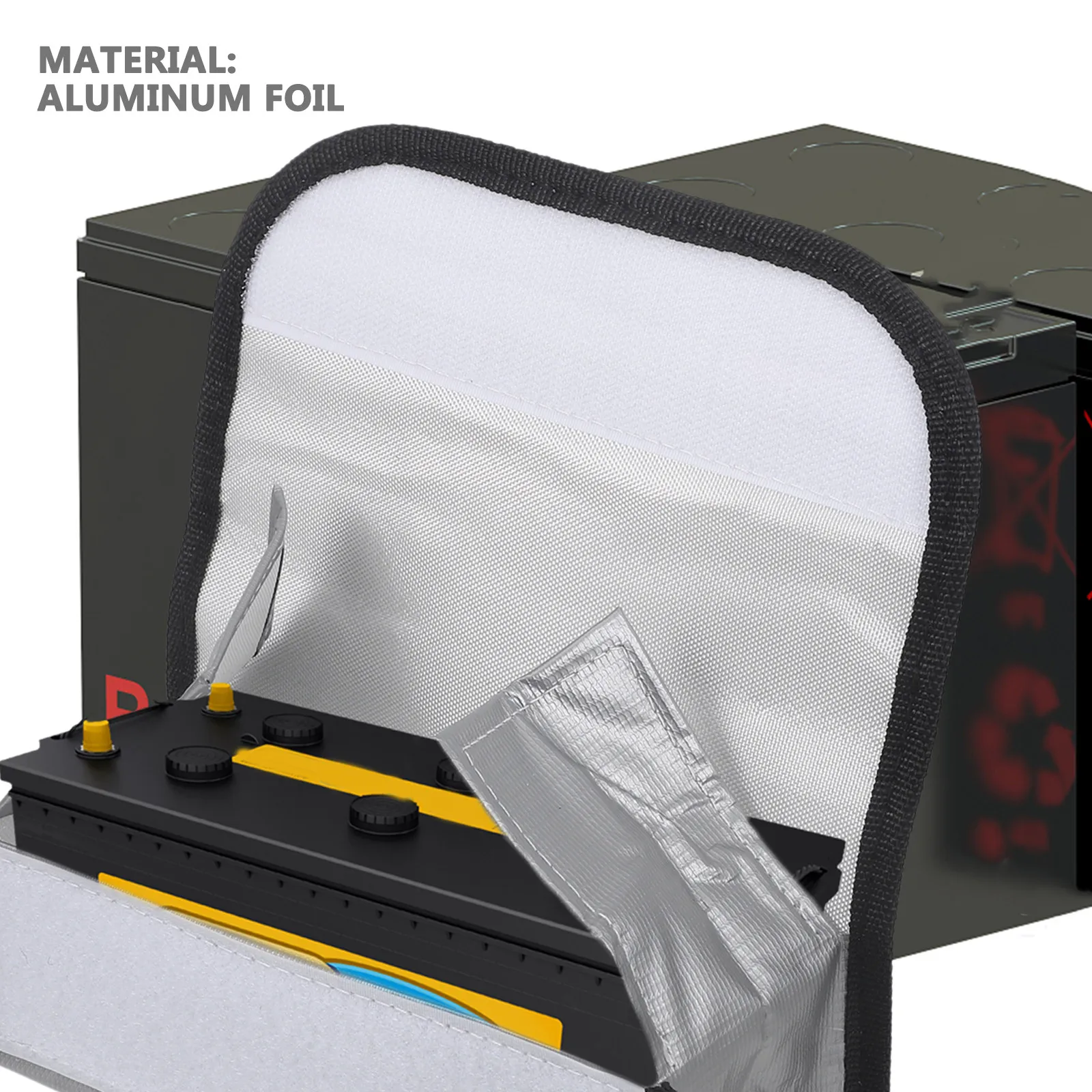 리포 방화 보호 가방 고온 방지 충전식 보관 파우치 안전 리포 가방 방화