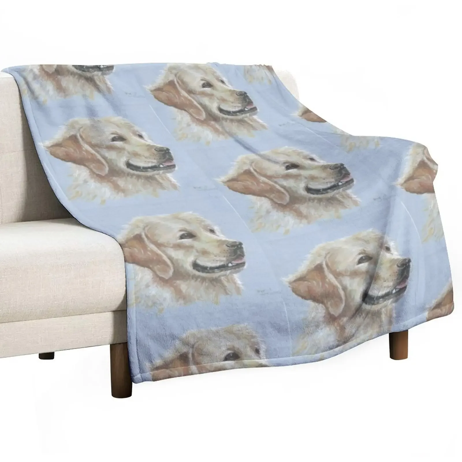 

New Golden labrador Throw Blanket Thins Giant Sofa Blankets