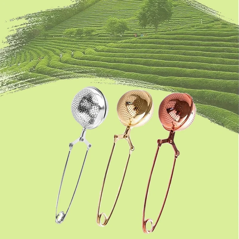 Tea Infuser Tea Strainer Tea Filter Tea Infuser Handle Tea Ball Sphere Mesh Strainer Coffee Herb Spice Filter Diffuser