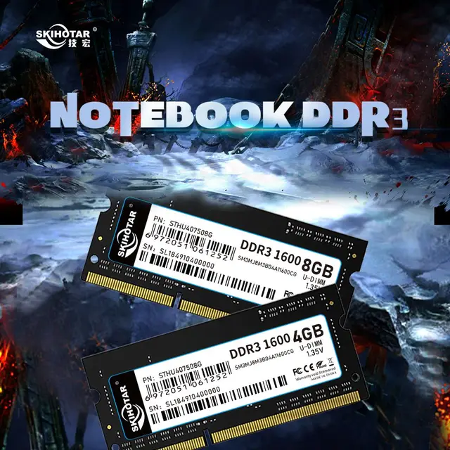 랩톱 성능을 최적화하는 높은 주파수의 DDR3 SoDimm 램 모듈