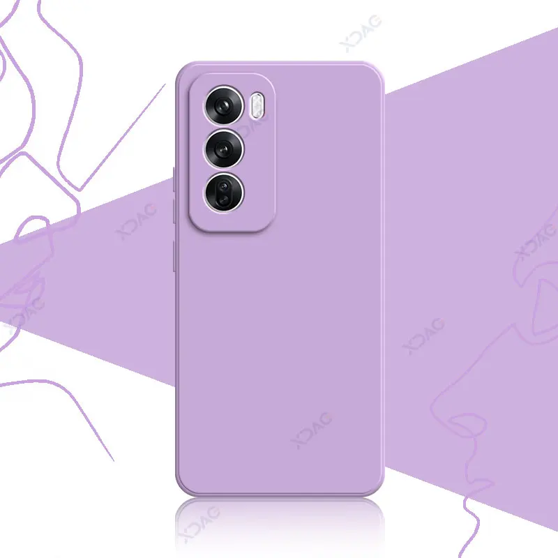 Deluxe Liquid Silicone Square Soft Back Cover