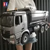 Double E 1/20 E590 Alloy RC Truck crawler 2.4G Remote Controlled Car Model Dump Trucks Tractor cars Toy boys Childrens gift 2