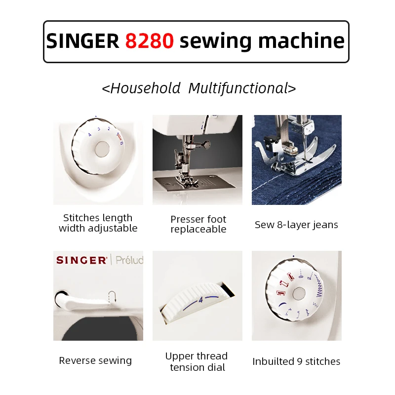 Singer Sewing Machine Model 8280 Walking Foot skt.zst.tarnow.pl