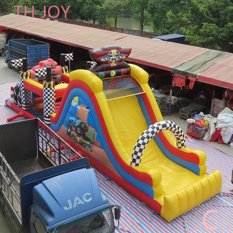 15x3m team work game inflatable obstacle course,giant commercial inflatable obstacle course rush race game bouncy slide 5