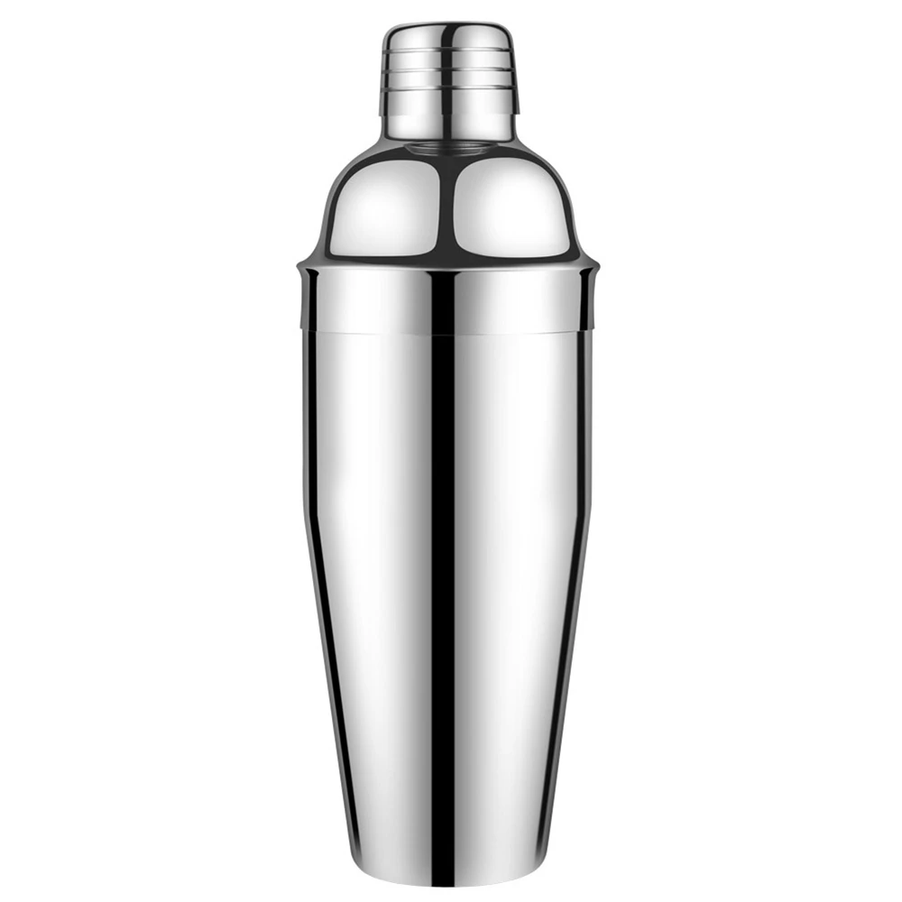 24 Pcs Cocktail Shaker Builtin Strainer Stainless Steel Wine Martini Drink Mixer 750ml For