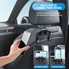 Car Seat Back Hook Phone Holder Auto Headrest Storage Double Holder For Alfa Romeo 147 156 Giulietta Giulia Mito Stelvio Brera 6