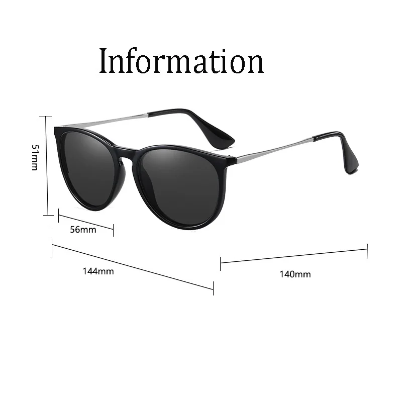 Vintage Blue Mirror Polarized Square Sunglasses