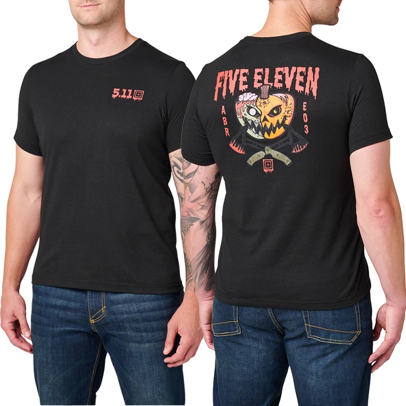 5.11 CSI Tactical Graphic Cotton T-shirt Unisex Summer Short Sleeve