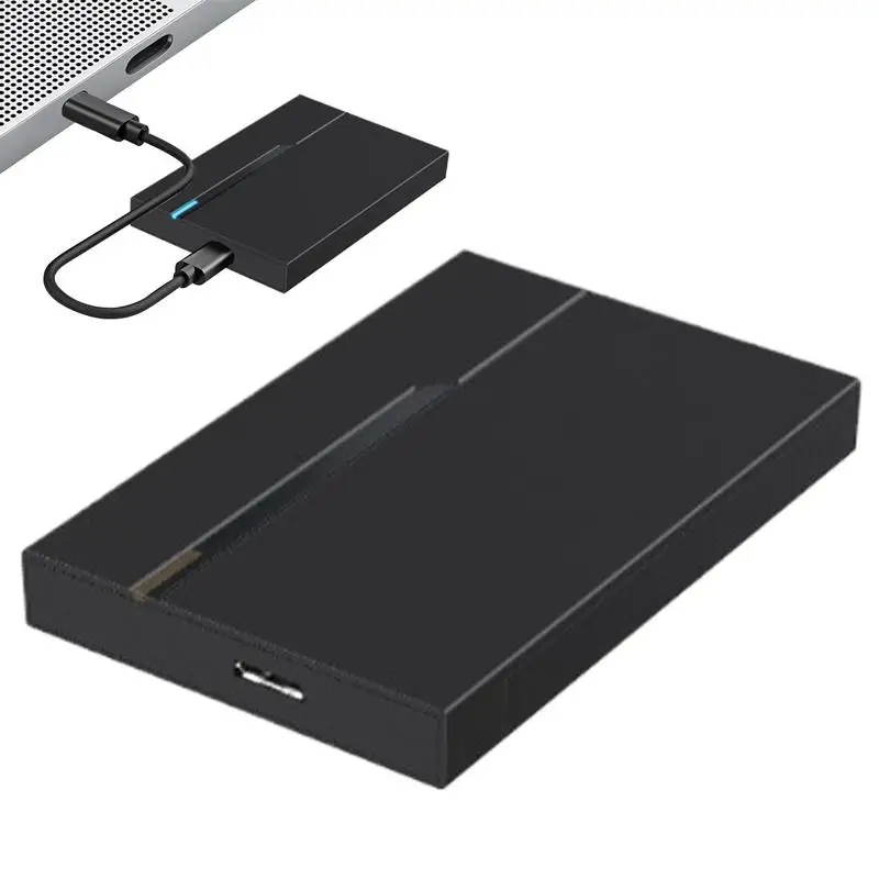 Mobile Hard Disk Box Mobile Hard Disk Case Enclosure Plug-And-Play Design Drive Accessories For Solid-State Drives And
