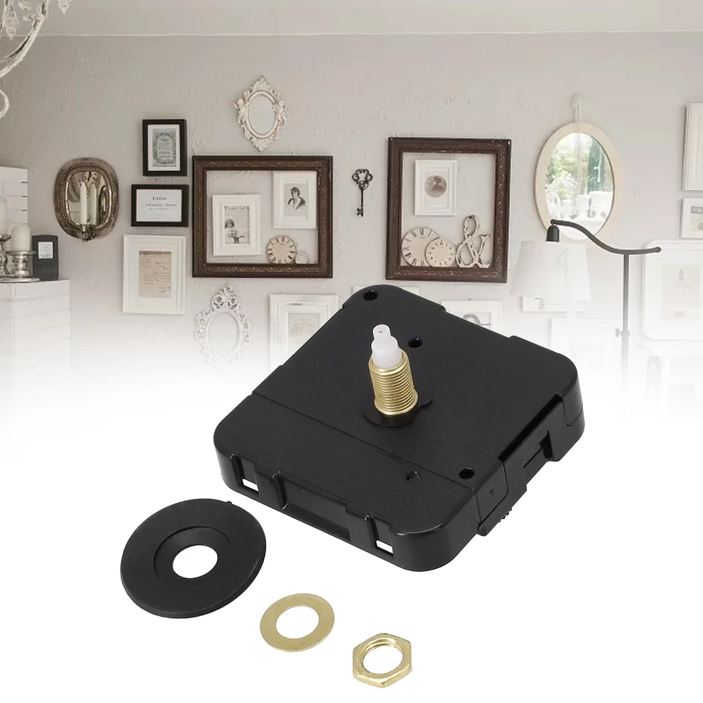 Clock Movement Clock Mechanism Spindle 8-31MM Wide Application DIY Quartz Clock Metal Multi-size Plastic Repair Kit
