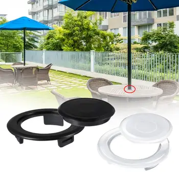 Table Umbrella Hole Ring and Cap, Umbrella Hole Ring Plug Set, Umbrella Hole Cover and Stopper, for Coffee Shop Garden Deck