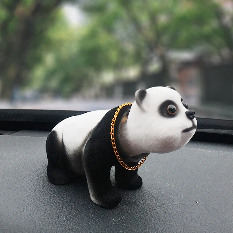Resin Nodding Dog Car Decoration Toy
