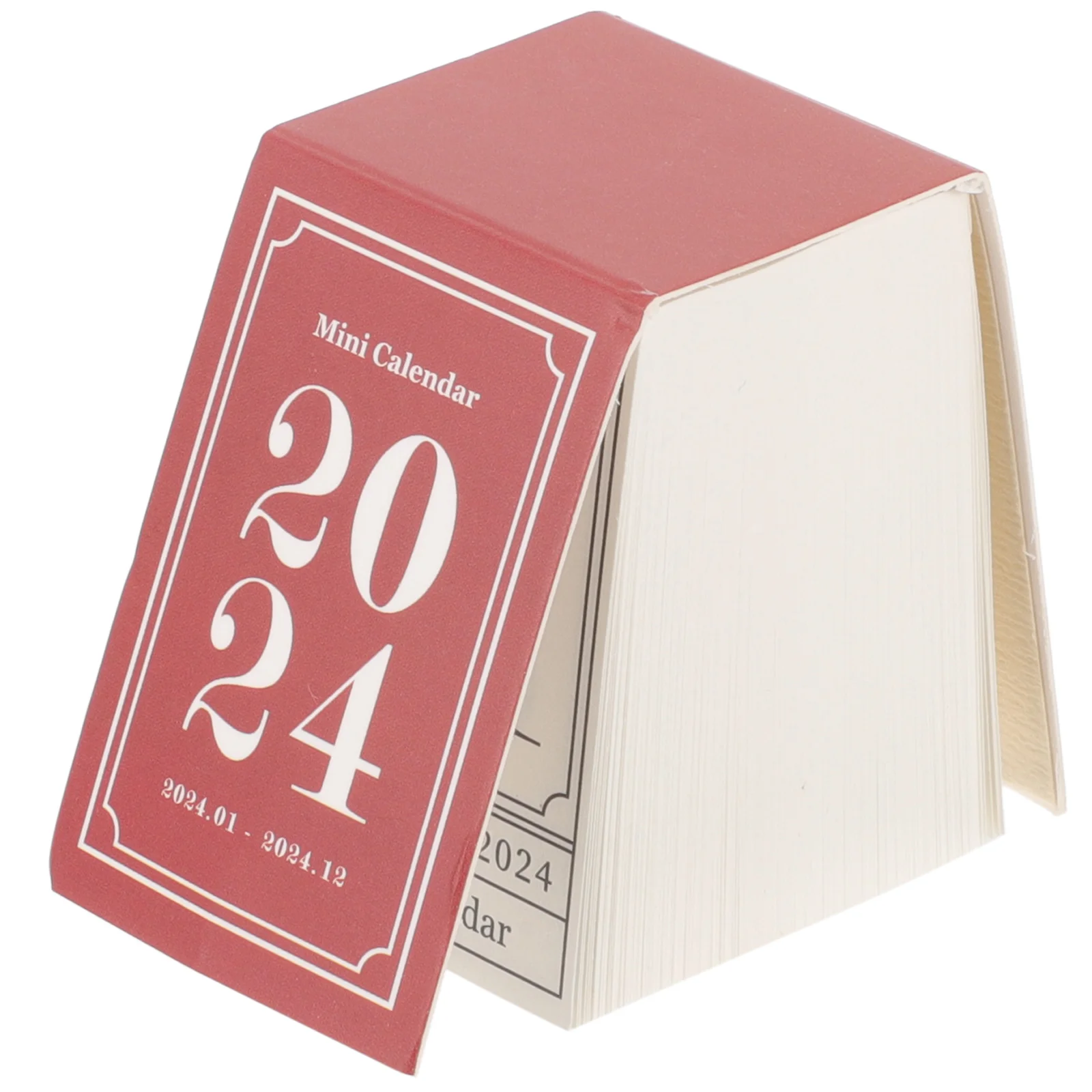 2024 Mini Desk Calendar Small Daily Schedule Planning Creative Tabletop Planner Decorations