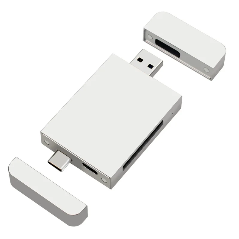 

High-Speed Dual Interface Magnetic USB3.2 Type-C/A to CF/CFEXPRESS Card Reader for Z6/Z7 1DX3 and CFE, 10Gbps