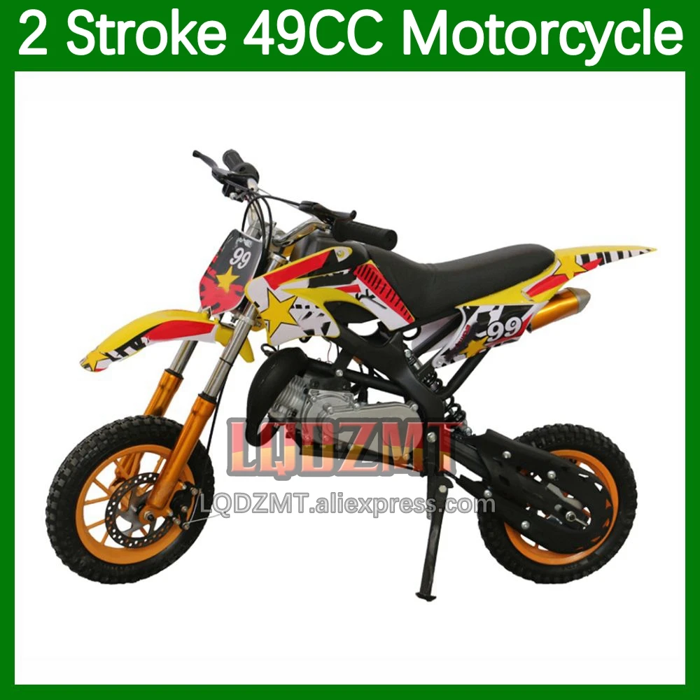 2 Stroke Mountain Mini Motorcycle Small Buggy 50CC Scooter