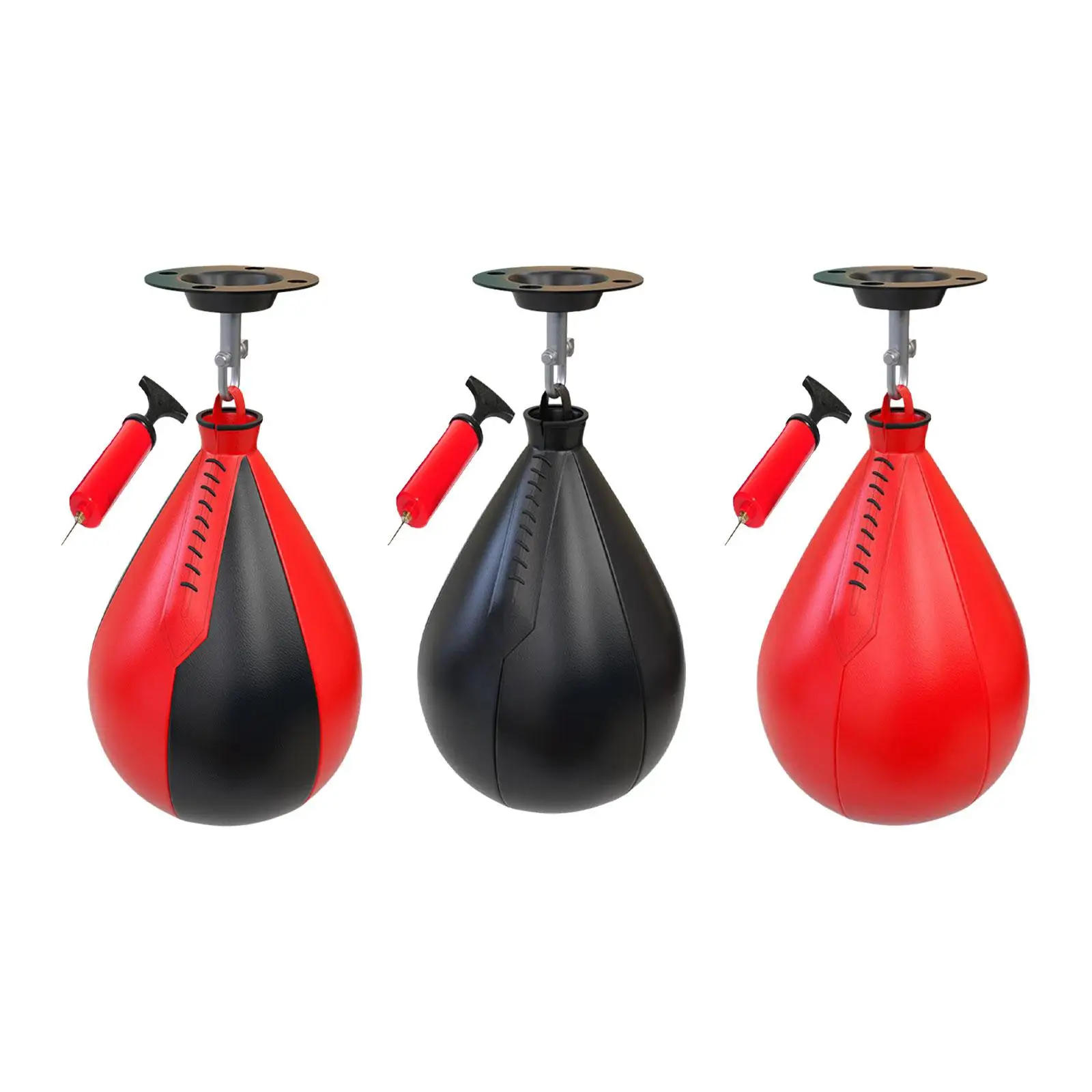 Boxing Speed Pear Ball Kit Speed Training Punching Bag Boxing Reaction Ball for