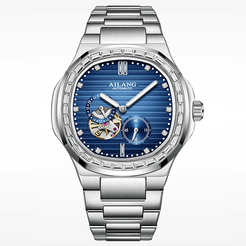 AILANG Sport es for Men Luminous 3ATM Waterproof Automatic Mechanical Genuine Stainless Steel Wrist_voghion.com