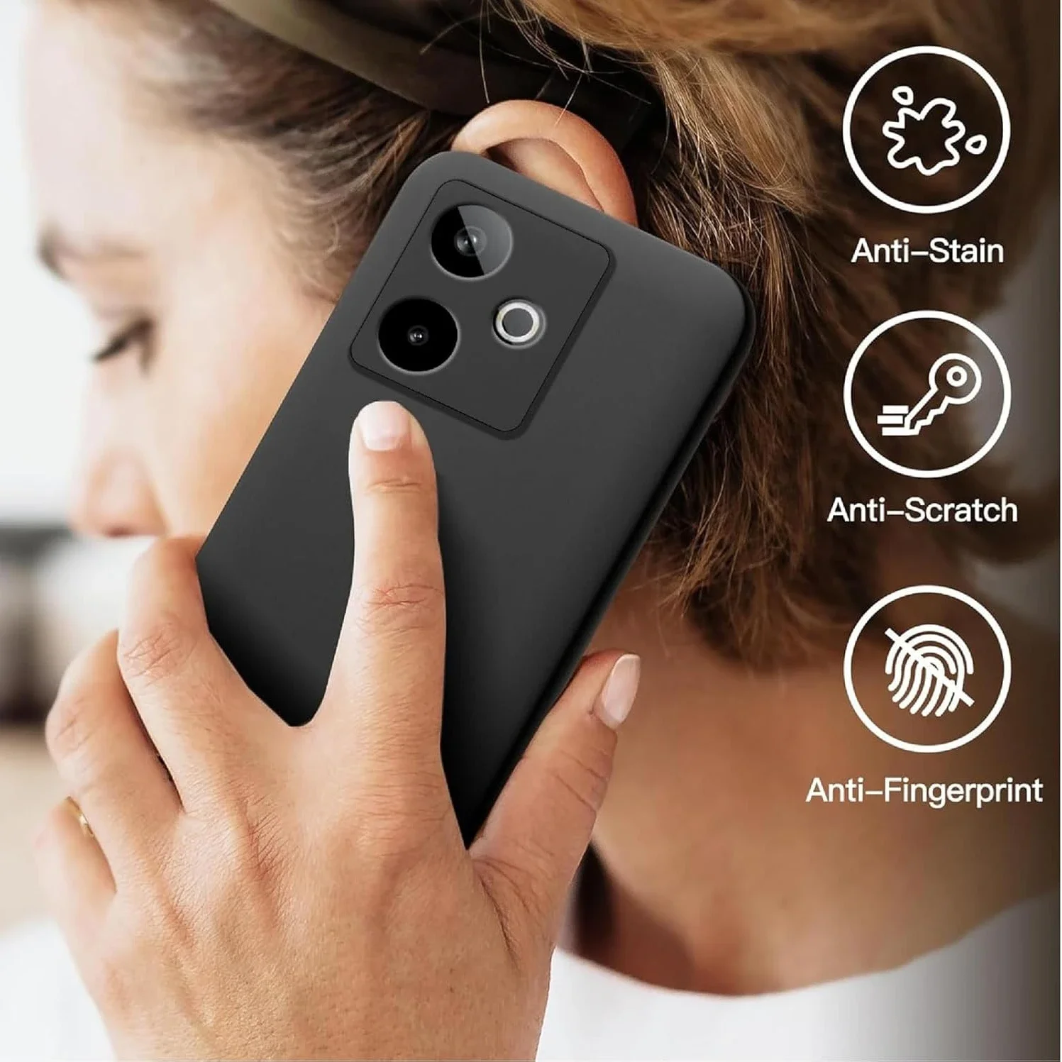 Liquid Silicone Flexible Protective Phone Case - TPU Shell Cover