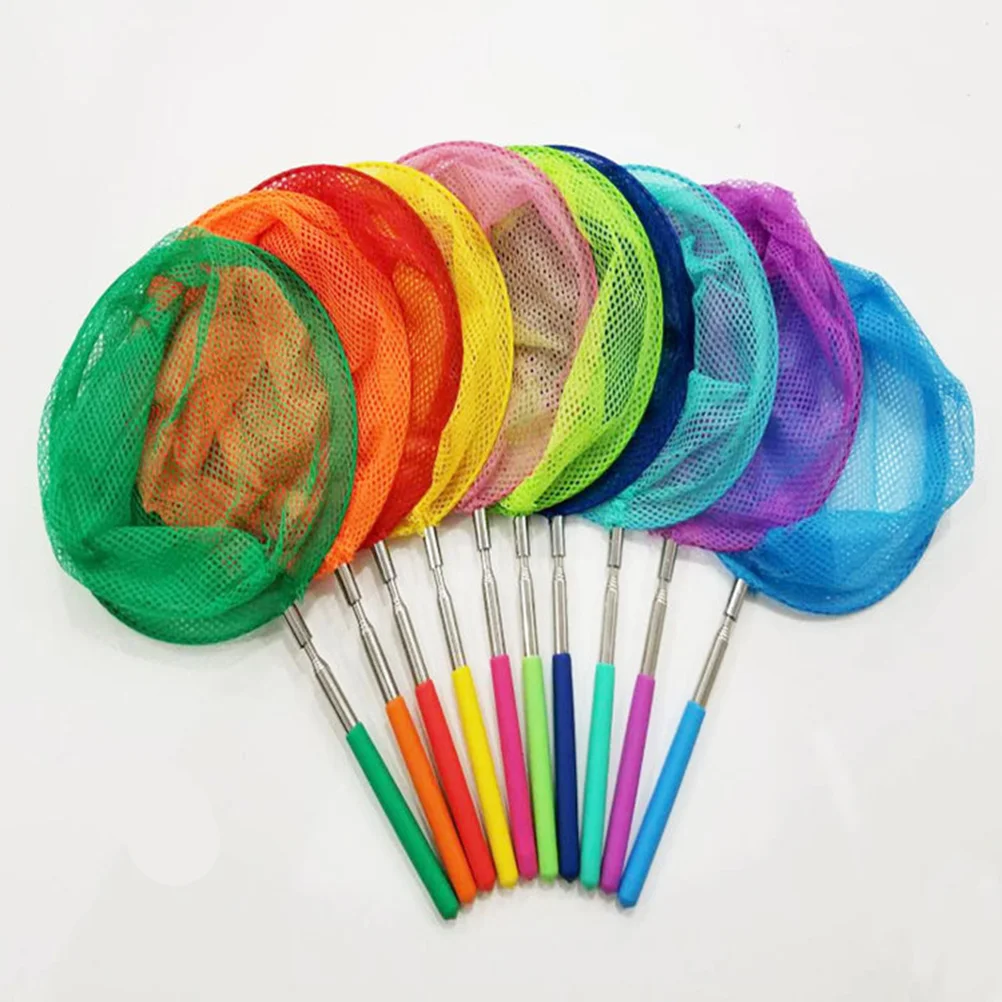 

1 Pc Telescopic Nets Catching Insects Bugs Extendable Fishing Nets Great Outdoor Tools for Kids(Random Color)