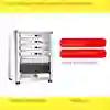 Commercial Steamer Steamed Rice Roll Machine 5000W Large Power Electric Steam Furnace Stainless Steel Steamed Rice Roll Stove 6