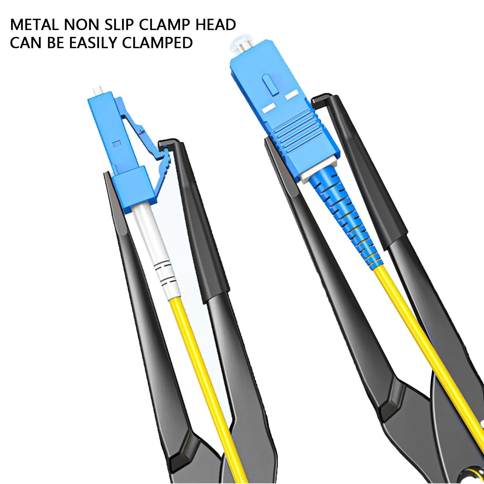 Optic Pliers Optical  Pliers SC LC Flange  Optic Connector Tool for Plug and Unplug Stainless Steel Red