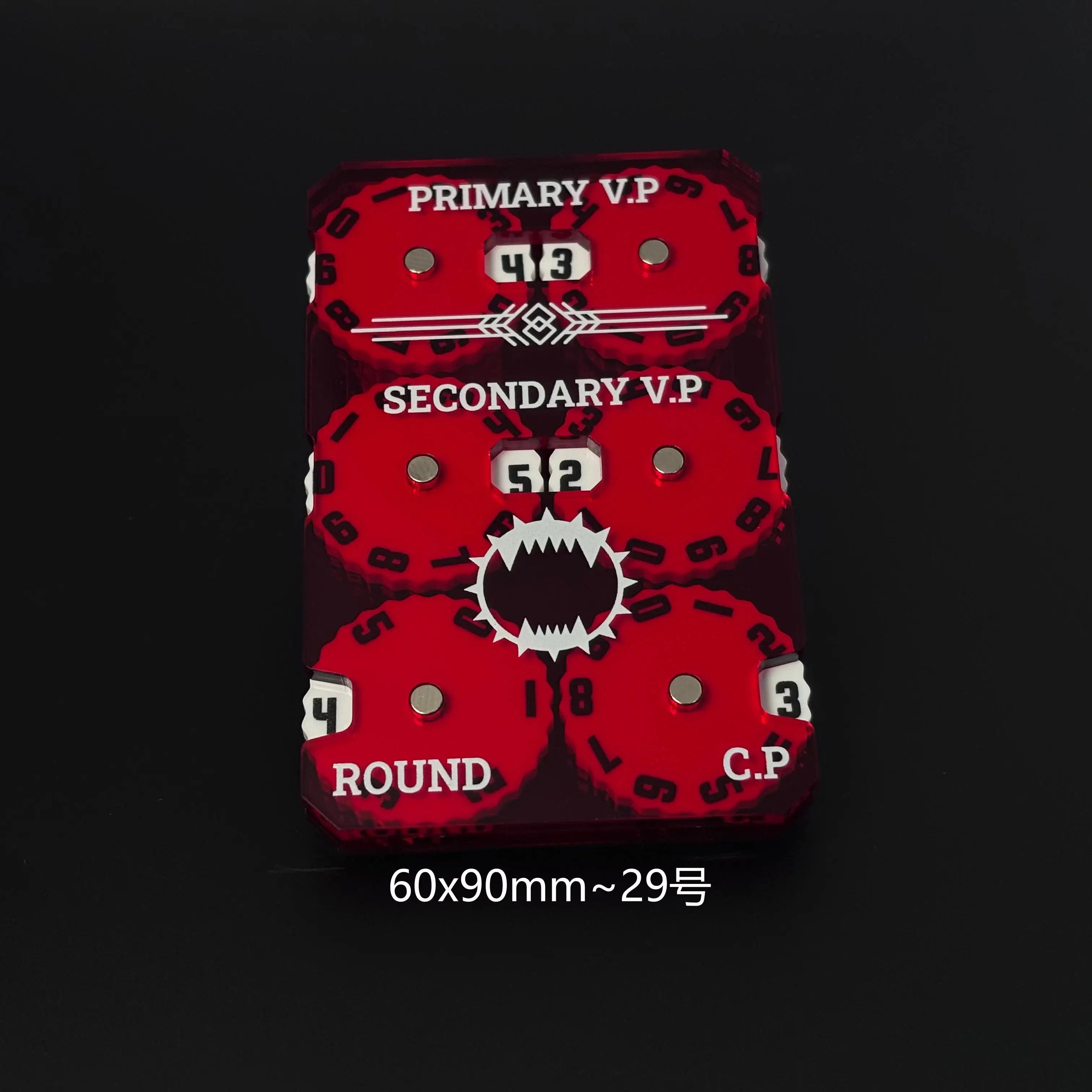 연결번호 2개의 60mmx90mm 트래커 장치, 컴팩트한 크기