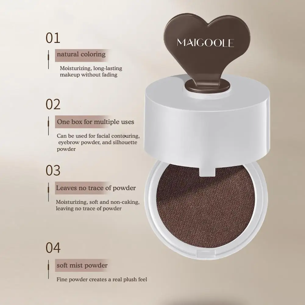 Description Picture 4 of itemHairline Mud Hairline Powder Filling Artifact Waterproof Sweatproof Shadow Hair Repair Cover Hairline And Powder Extension D0t6