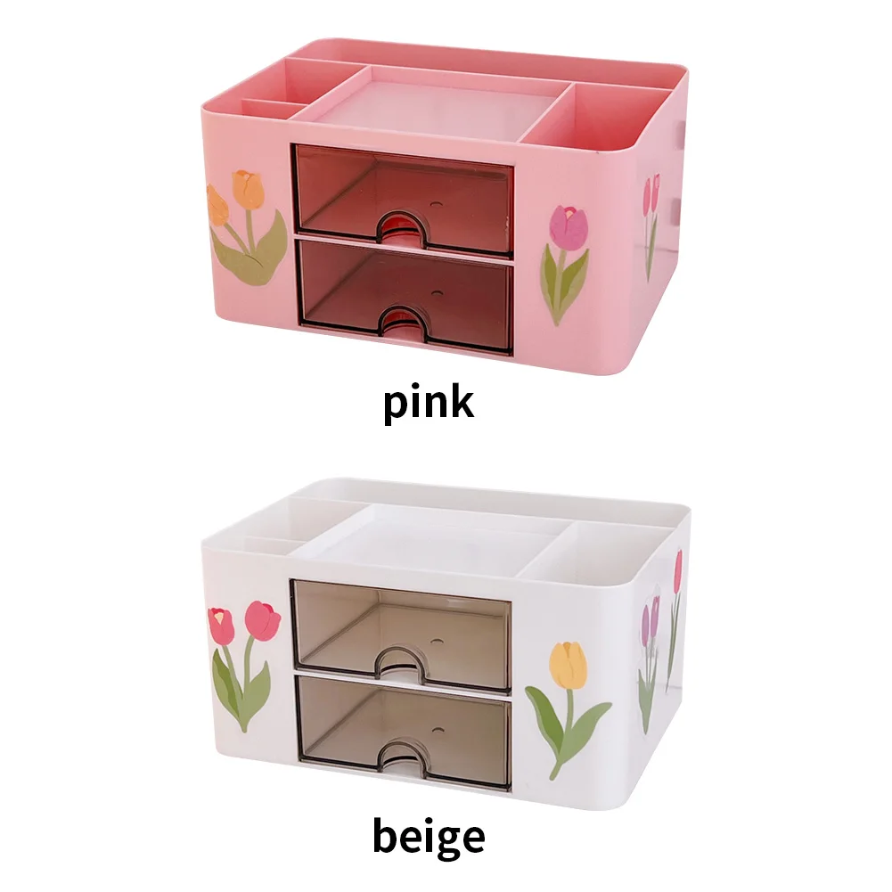 서랍이 있는 환경 친화적 PS 휴대폰, 사무용품, 책상 정리함, 리모컨 명함