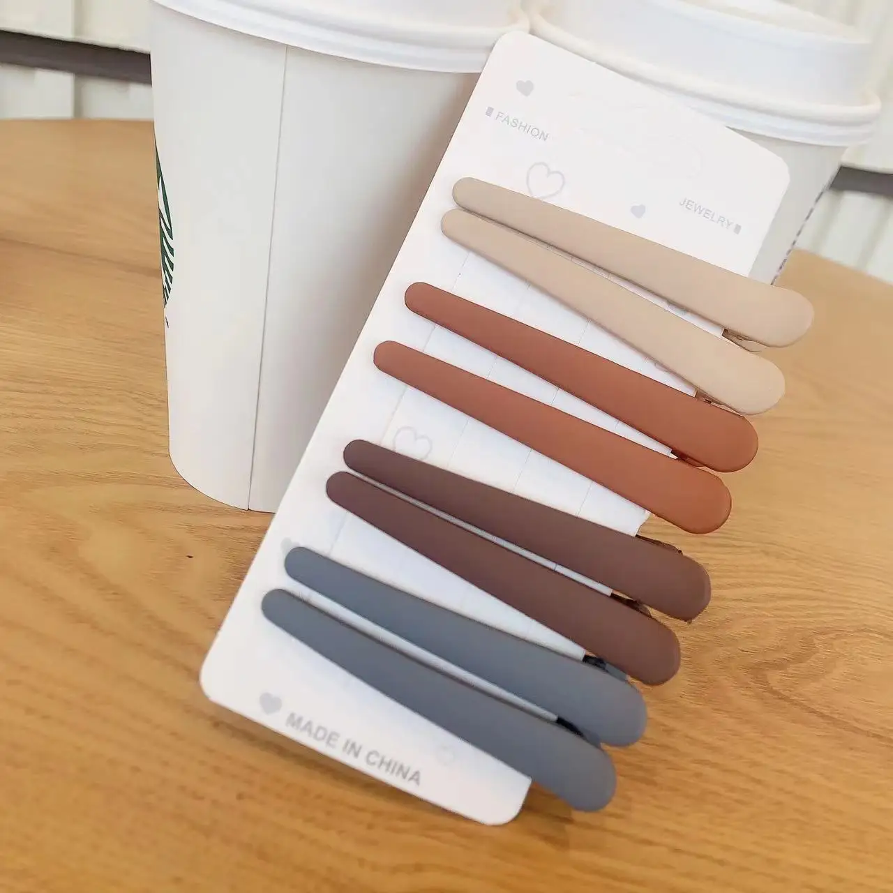 Duck Mouth Hairpins - 10pcs Plastic Hair Clips | Korean Style DIY Hair Styling Tools