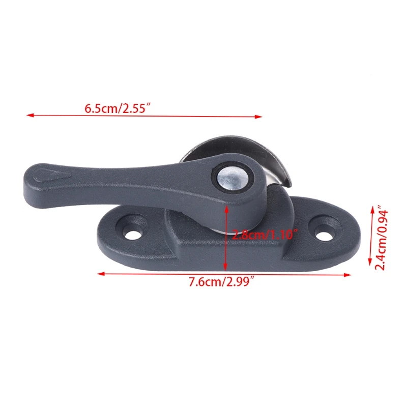 Description Picture 3 of itemLock with Hook Sliding Window Lock Sliding Doors and Lock Hardware Child Safety Window Lock Buckle